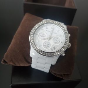 Michael Kors Cermaic White Watch